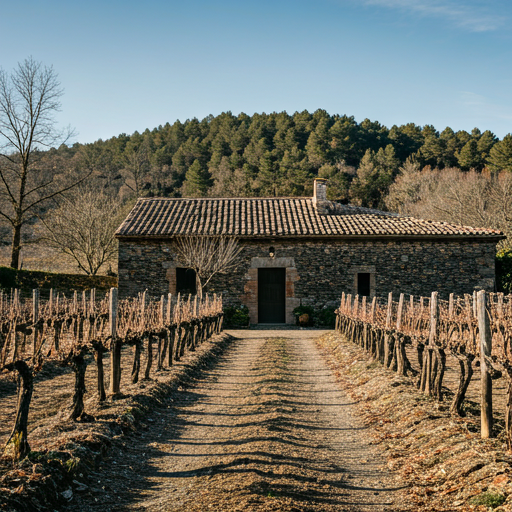 Ancienne ferme vigneronne en pierre
