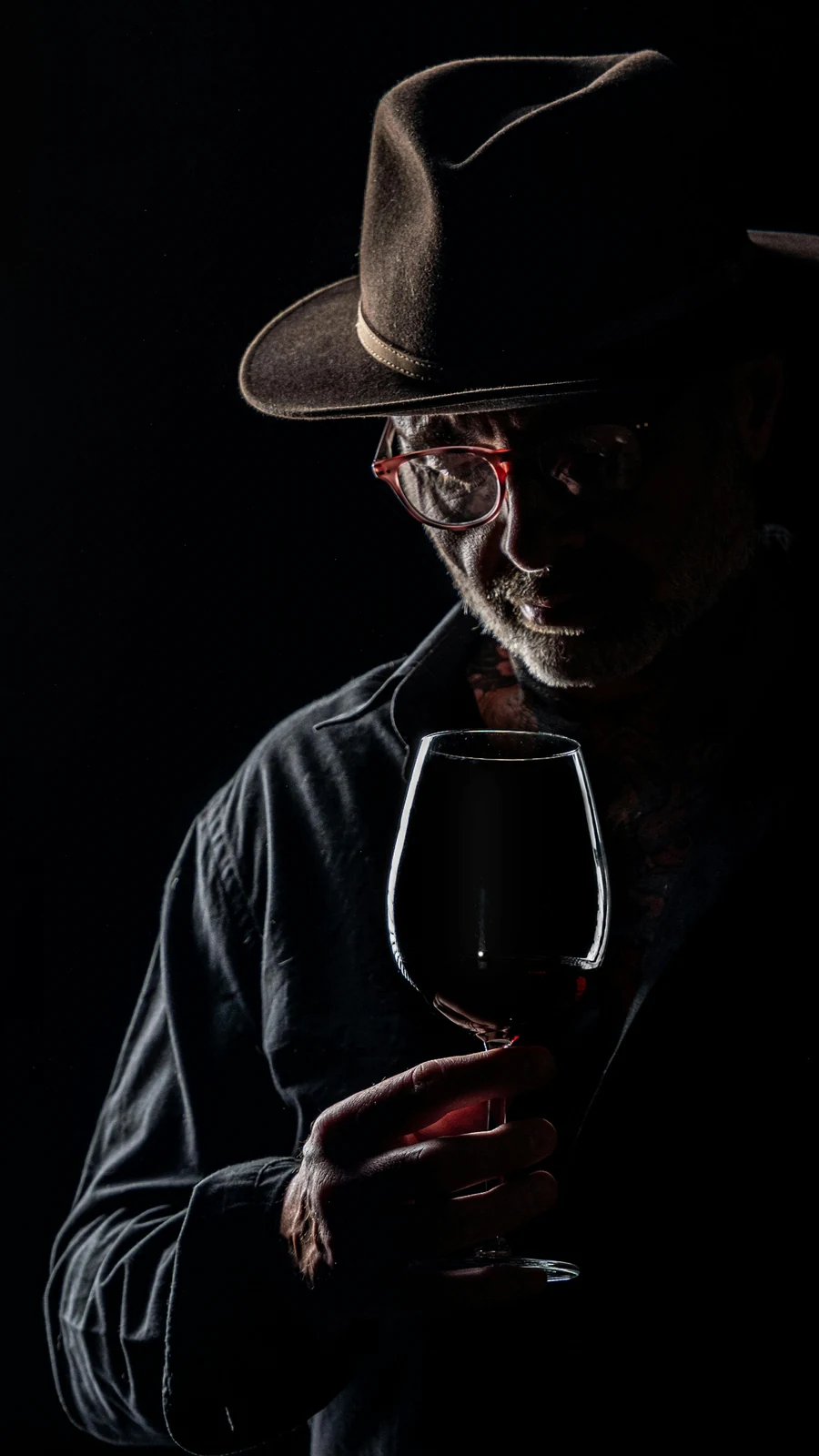 Portrait of winemaker